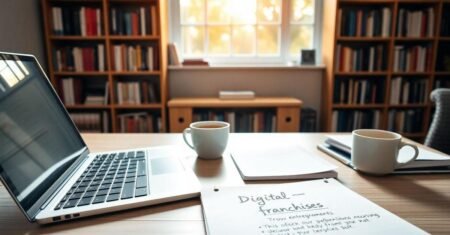 Como Investir em Franquias Digitais e Trabalhar de Casa em 2025