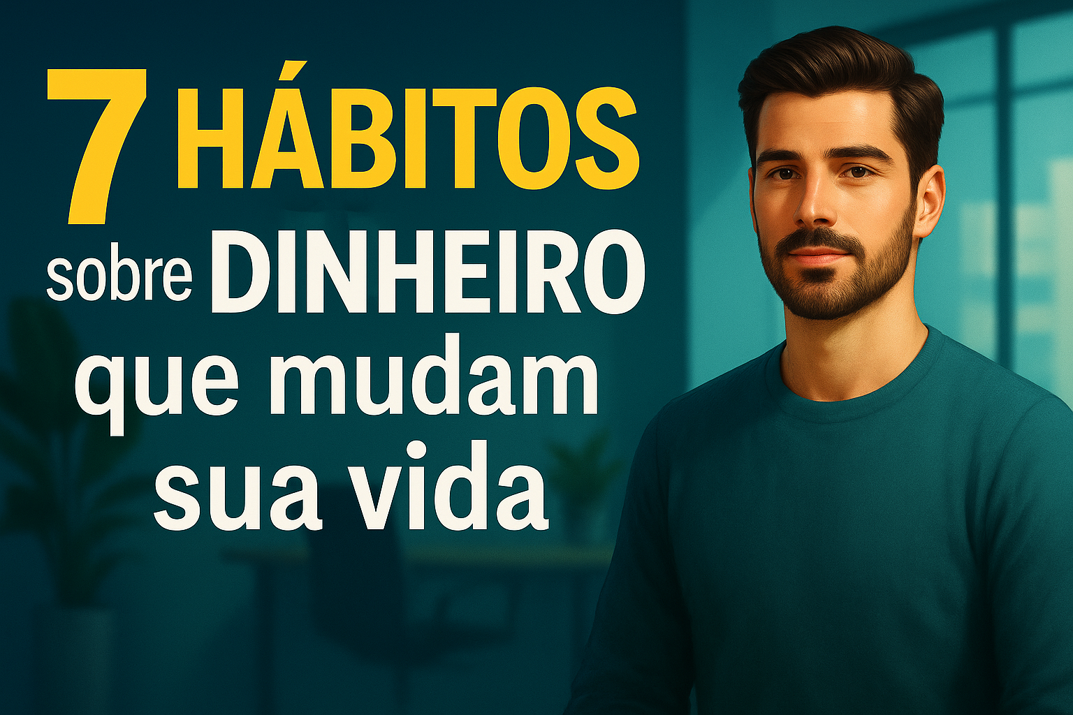 7 HÁBITOS sobre DINHEIRO que mudam sua vida