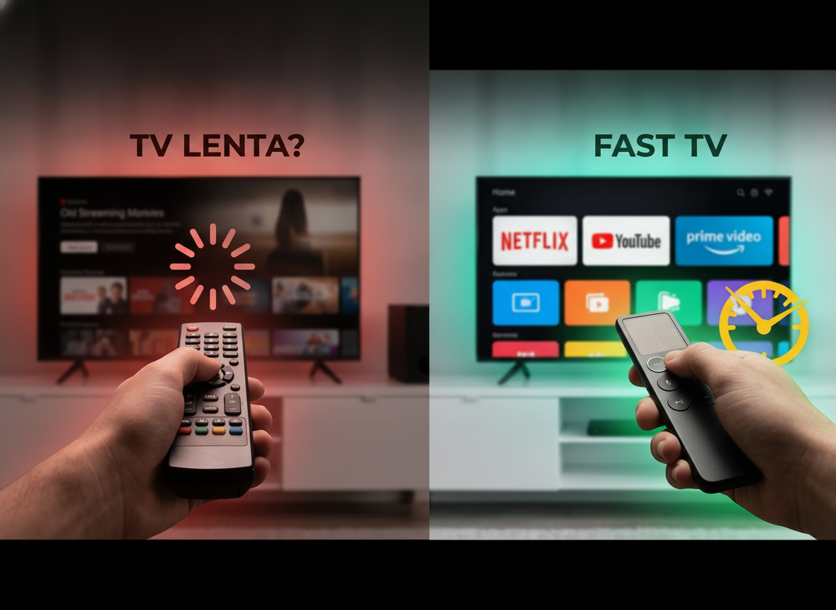 Smart TV lenta? 4 configurações escondidas que deixam a TV mais rápida