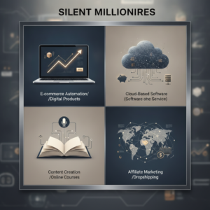 4 MODELOS DE NEGÓCIO ONLINE QUE ESTÃO CRIANDO MILIONÁRIOS SILENCIOSOS