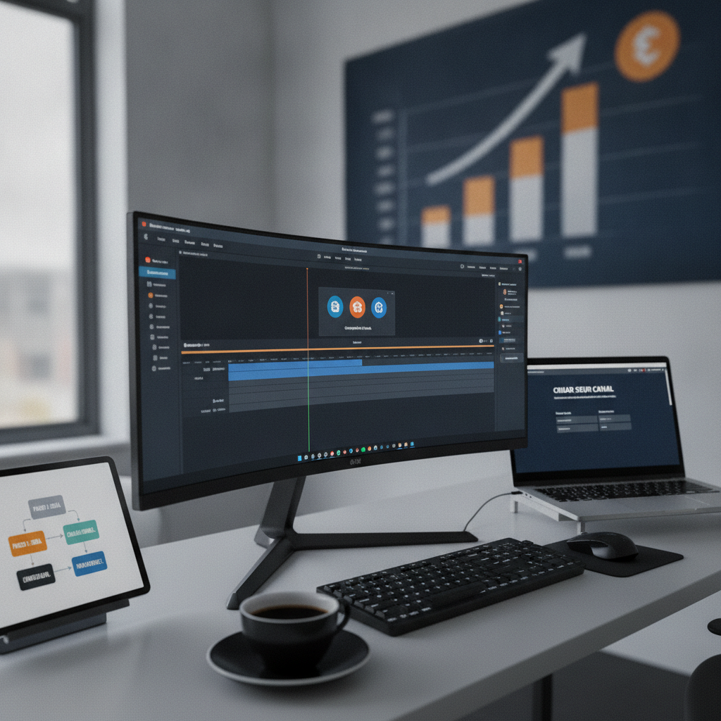 Passo 2: Criação do Canal e Configuração